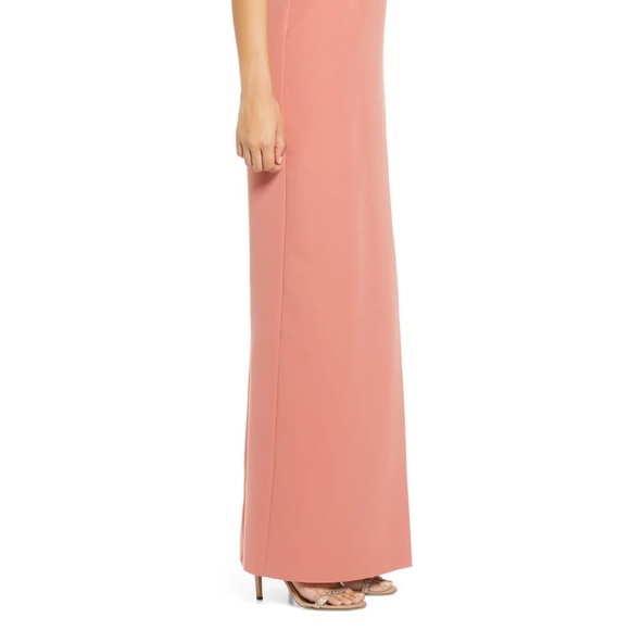 NWOT WAYF The Lenore One Shoulder Column Dress - Picture 6 of 14